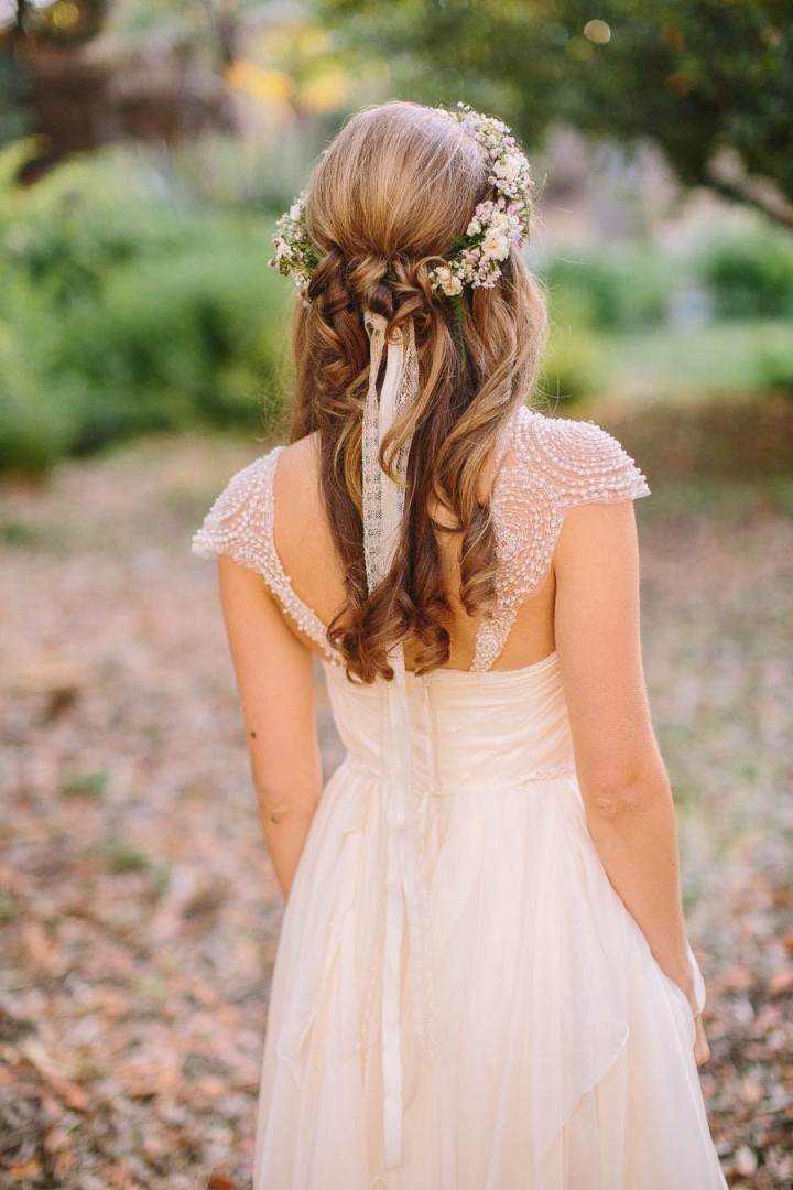 20 Stunning Half Up Half Down Wedding Hairstyles with Tutorial Page 2