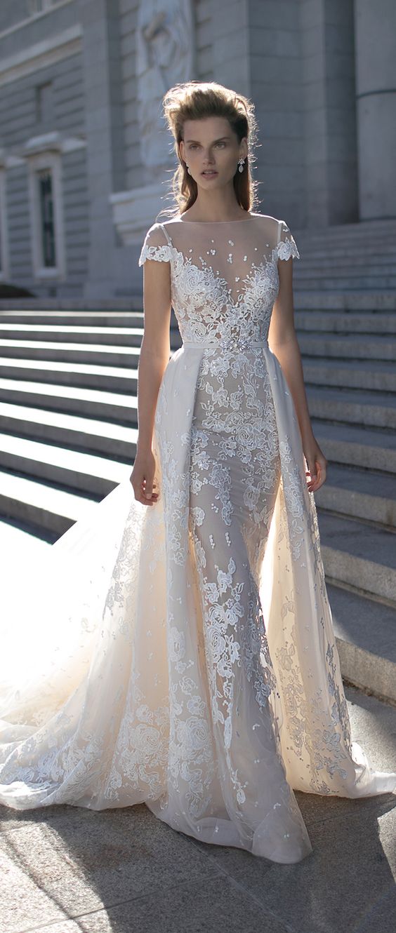 50 Beautiful Lace Wedding Dresses To Die For | Deer Pearl ...
