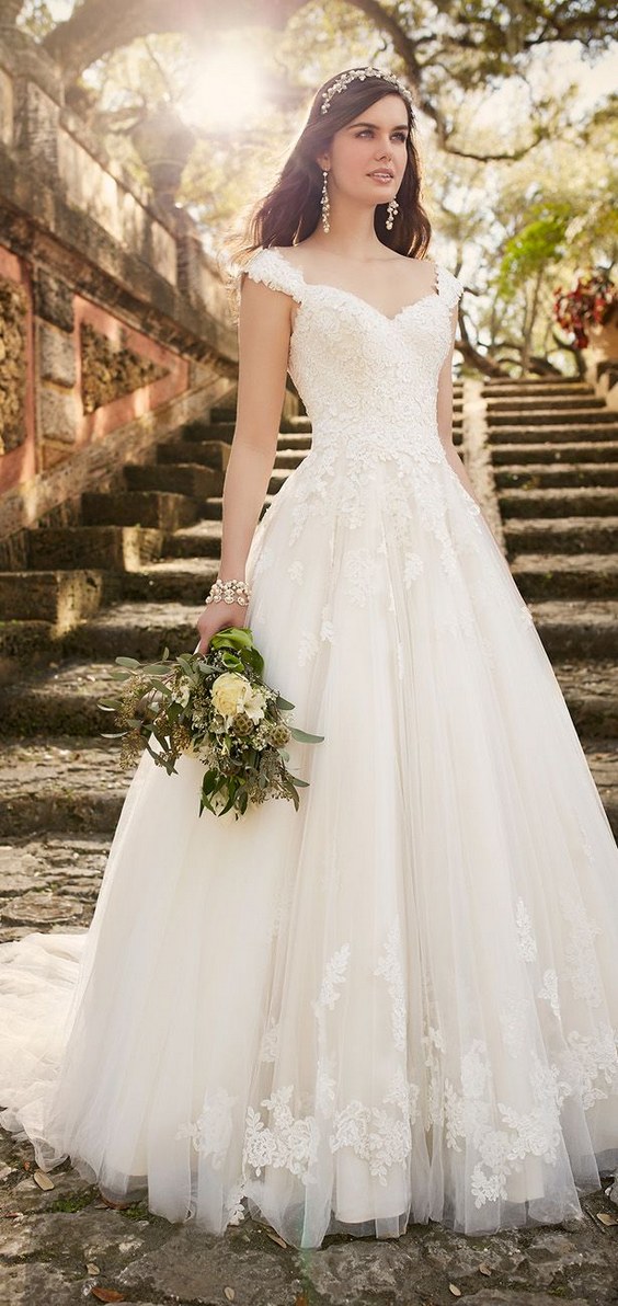 50 Beautiful Lace Wedding Dresses To Die For | Deer Pearl Flowers - Part 2
