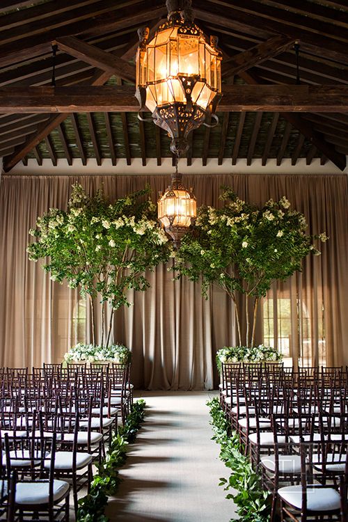 35 Dreamy Indoor Wedding Ceremony Backdrops | Deer Pearl Flowers