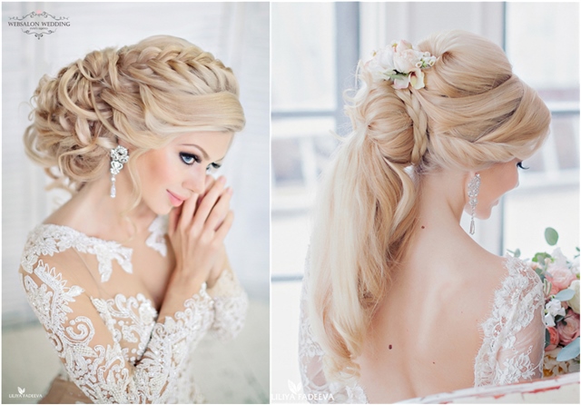 Top 25 Stylish Bridal Wedding Hairstyles for Long Hair | Deer Pearl Flowers