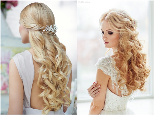 Image for wedding hair long down