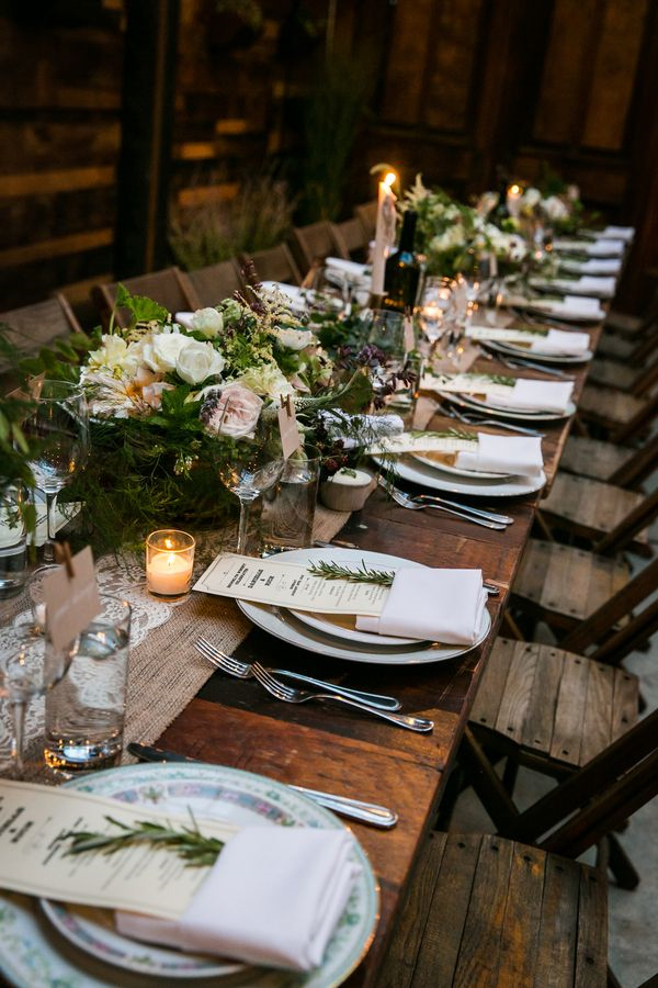 25 Chic Country Rustic Wedding Tablescapes Deer Pearl