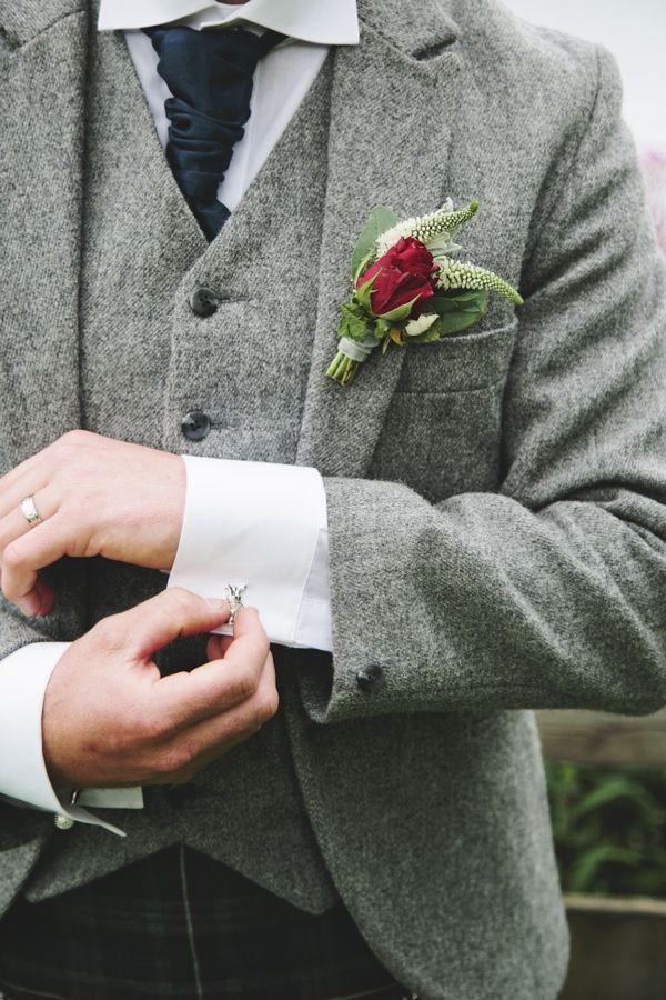 26 Winter Wedding Groom's Attire Ideas | Deer Pearl Flowers
