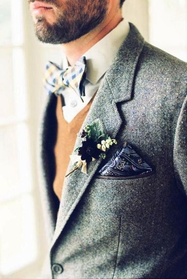 26 Winter Wedding Groom's Attire Ideas | Deer Pearl Flowers