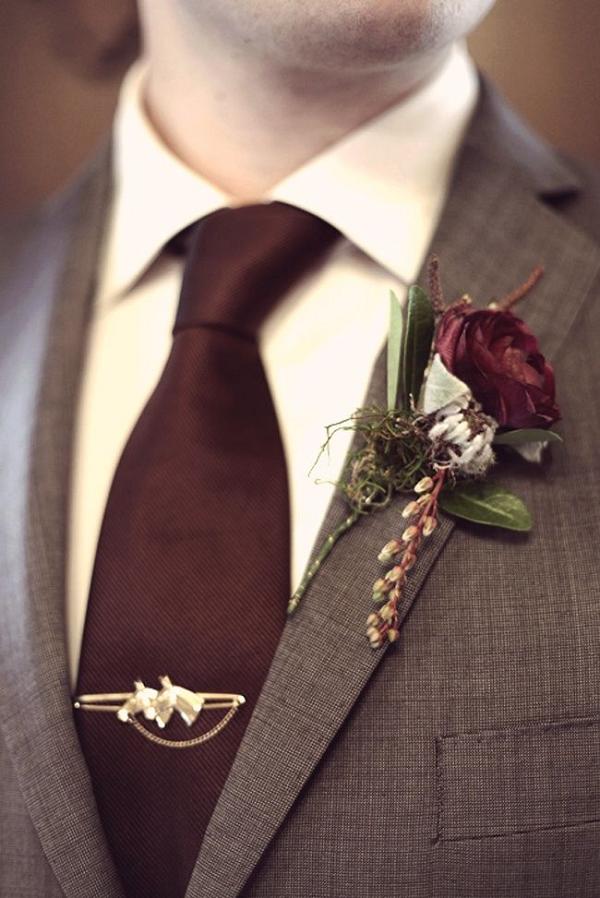 26 Winter Wedding Groom's Attire Ideas | Deer Pearl Flowers