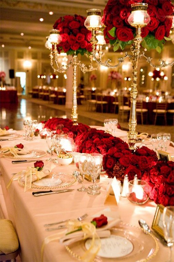 40 Fall Red Wedding Ideas We Actually Like | Deer Pearl Flowers - Part 2