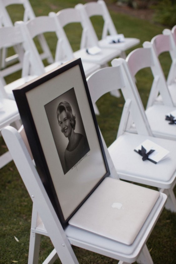 wedding ideas for lost loved ones