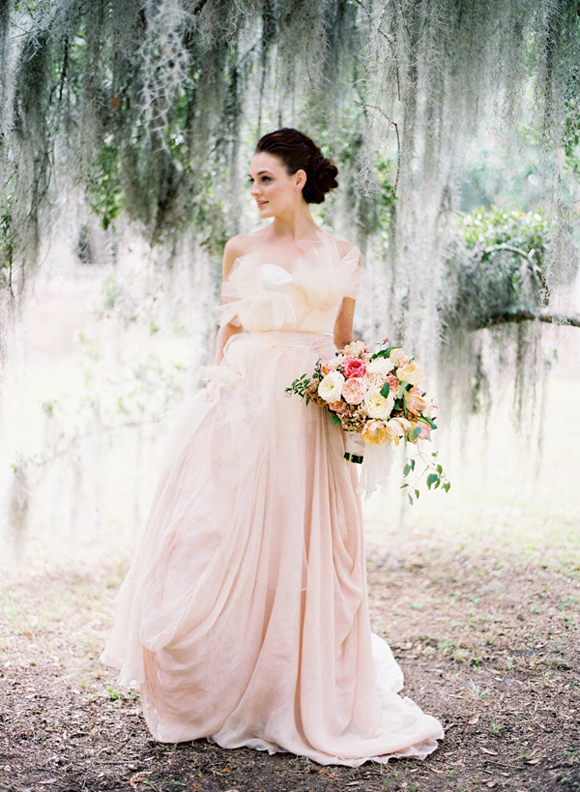 Blush Wedding Gown