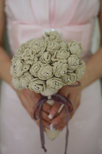handmade crochet bouquet