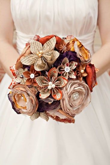 paper flower bouque