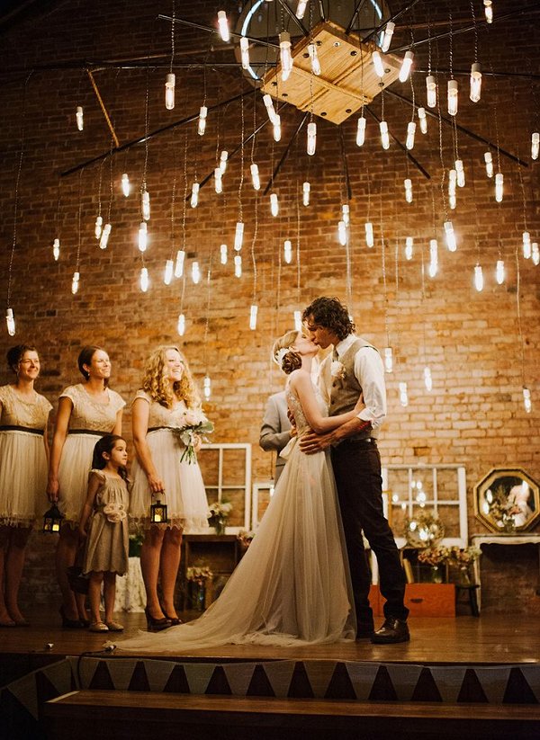 Chic Industrial Wedding Photo Ideas