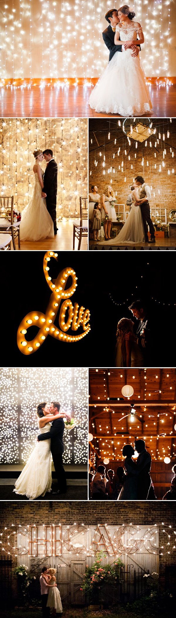 Indoor Light Wedding Backdrop Decoration Ideas