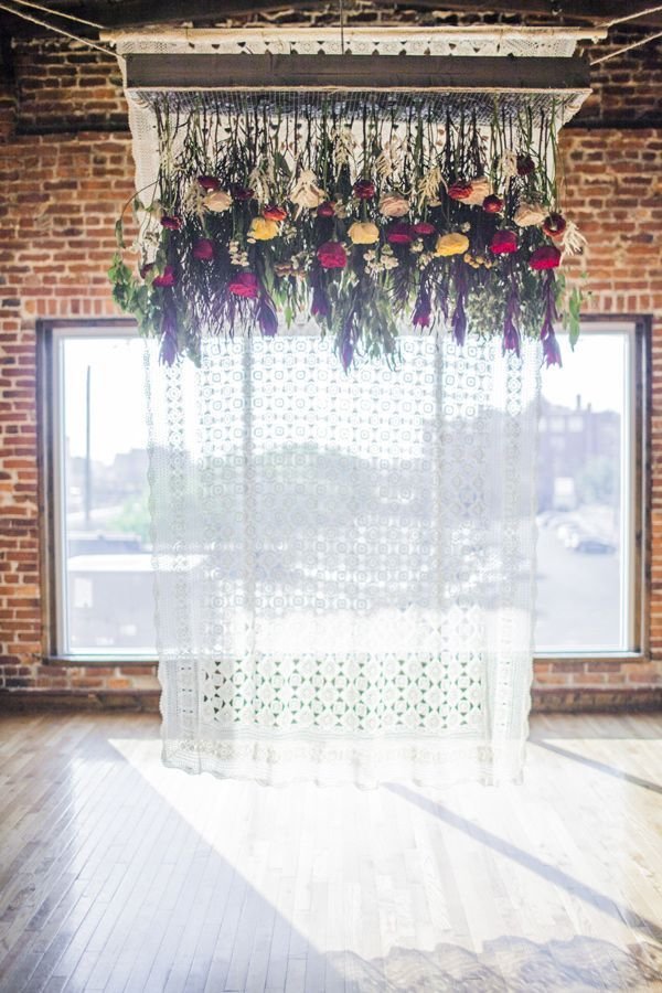 Industrial Boho Wedding Decor Ideas