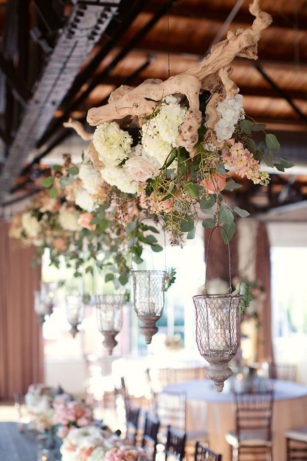 Industrial Wedding Flower Decor