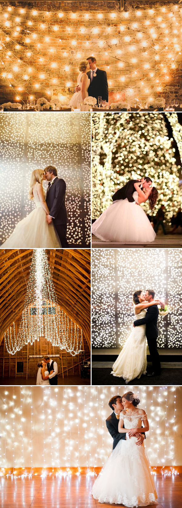 Light Wedding Backdrop Decoration Ideas