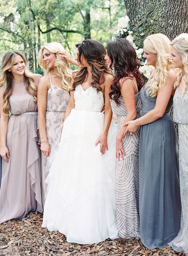 Mix n' match 'bridesmaid dresses