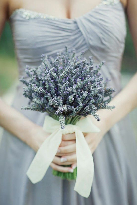 Dusty Blue Bridesmaid Bouquet Wedding Ideas