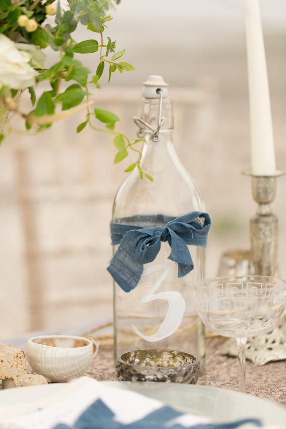 Rustic Dusty Blue Country Wedding Decor