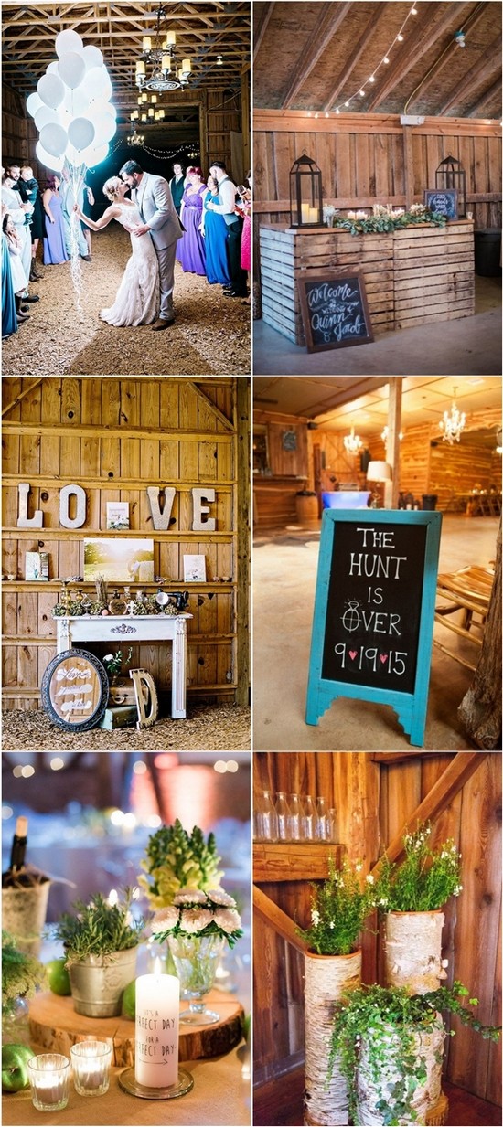 Rustic Farm Barn Wedding Ideas and Theme