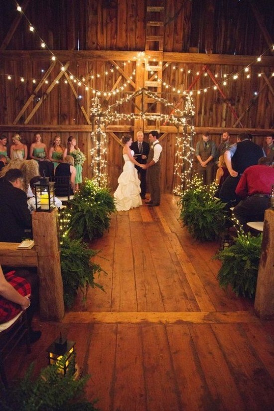 farm wedding with fun rustic wedding ideas and cute decorations