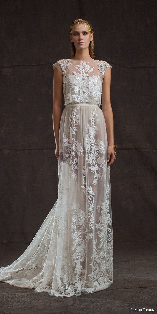 limor rosen bridal 2016 treasure aurora lace applique wedding dress