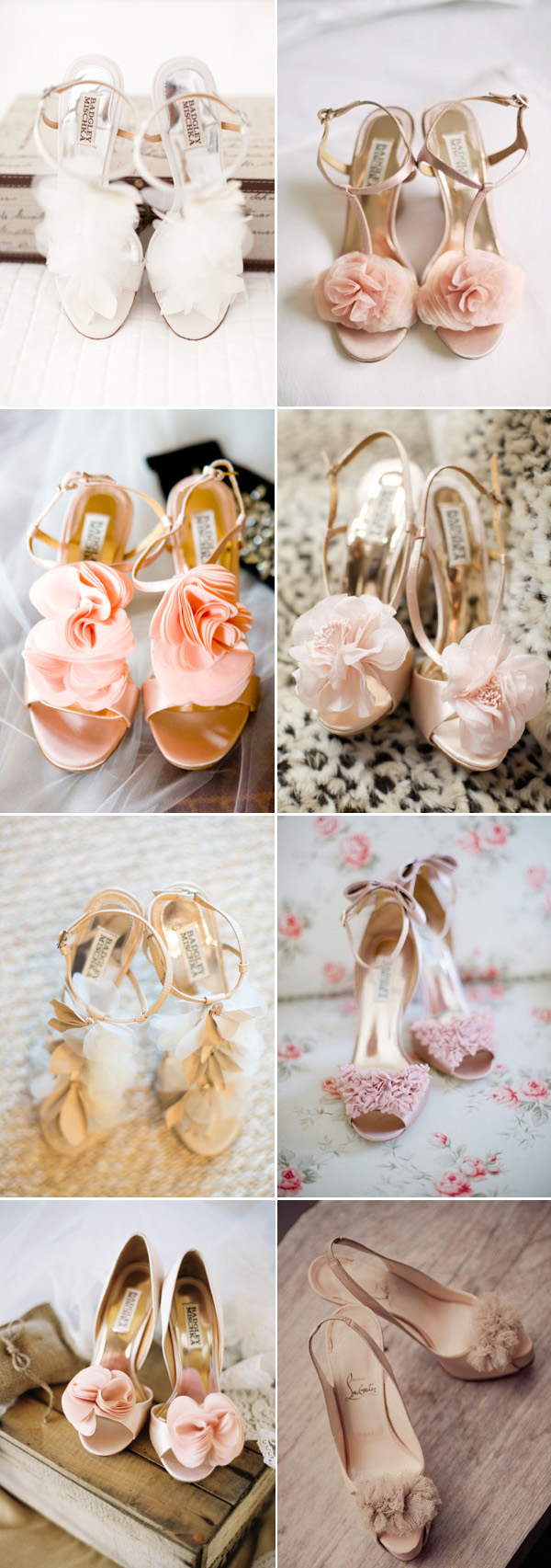 ruffles wedding shoes