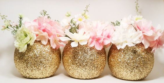 3 Vases These bubble flower vases