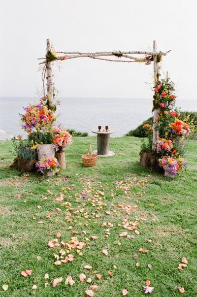 Arthurs arbor flowers outdoor diy wedding arch ideas