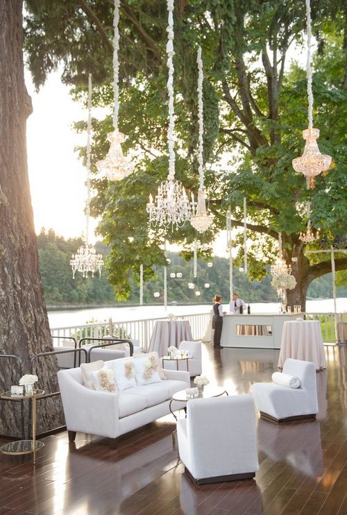 Elegant Wedding Lounge Reception Area