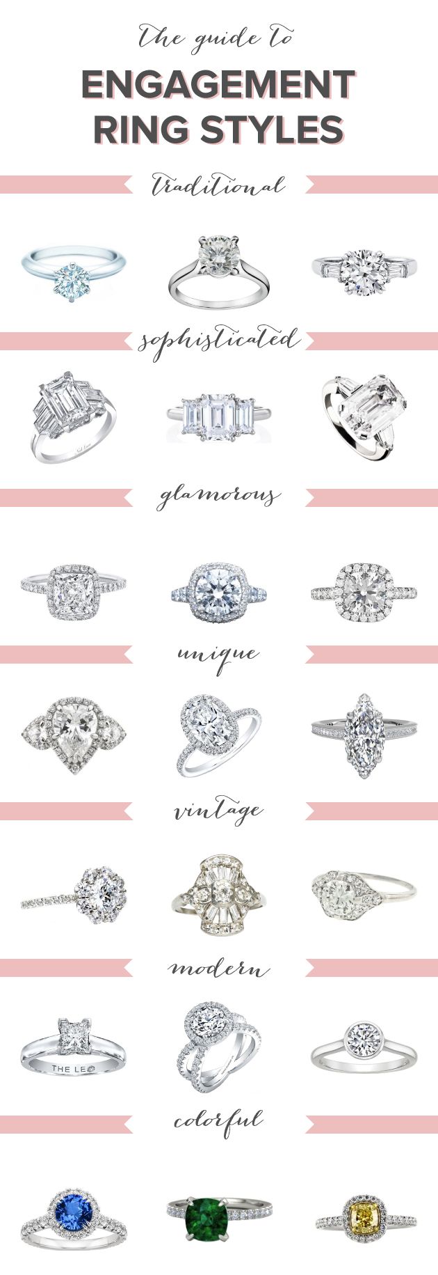 55 Sparkling Engagement and Wedding Rings (with Tips