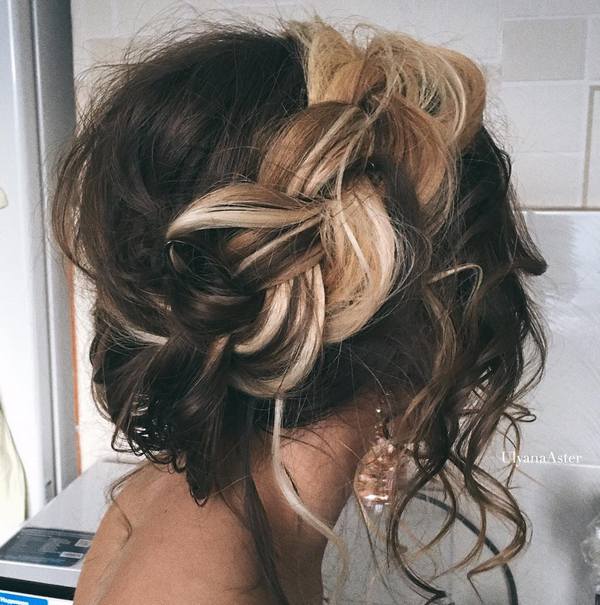 Wedding Updo Hairstyles for Long Hair from Ulyana Aster_13 ❤ See more: http://www.deerpearlflowers.com/wedding-updo-hairstyles-for-long-hair-from-ulyana-aster/