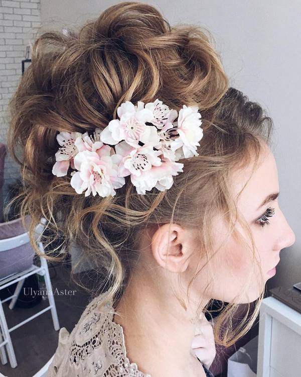 Wedding Updo Hairstyles for Long Hair from Ulyana Aster_21 ❤ See more: http://www.deerpearlflowers.com/wedding-updo-hairstyles-for-long-hair-from-ulyana-aster/2/