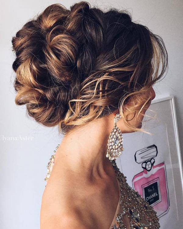 Wedding Updo Hairstyles for Long Hair from Ulyana Aster_23 ❤ See more: http://www.deerpearlflowers.com/wedding-updo-hairstyles-for-long-hair-from-ulyana-aster/2/