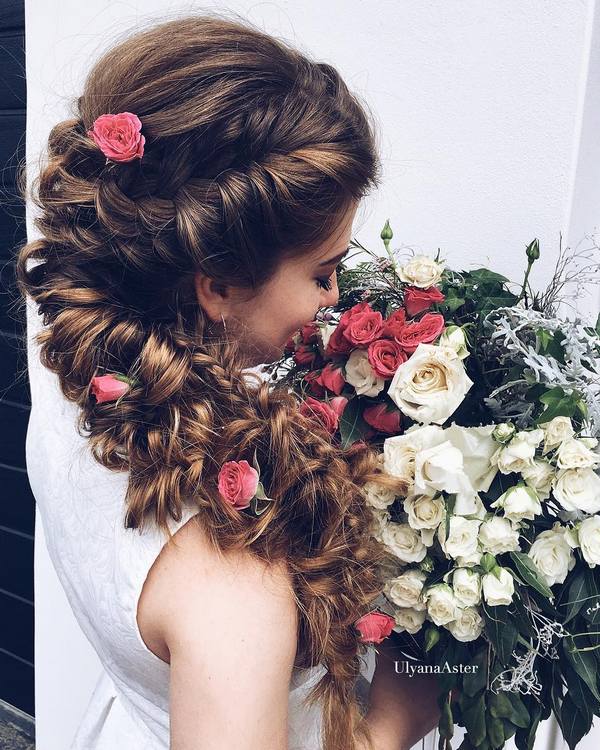 Wedding Updo Hairstyles for Long Hair from Ulyana Aster_27