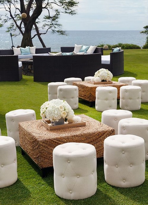 chic wedding lounge set-up decor ideas