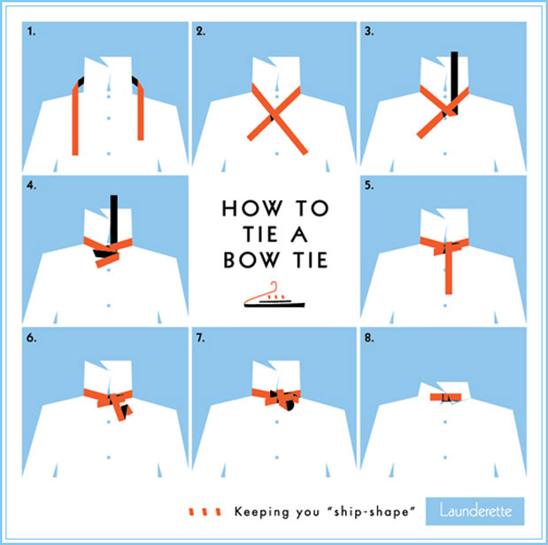 how to tie a bow tie