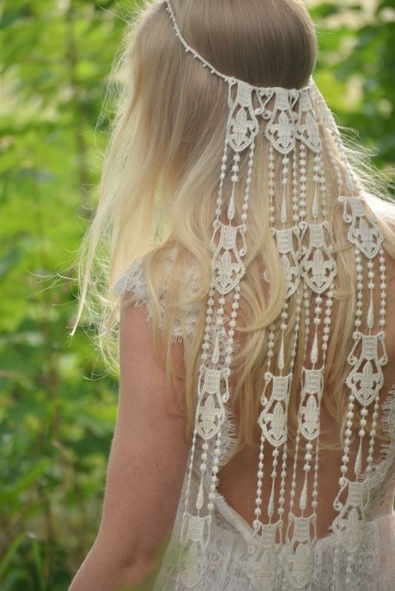 natural and bohemian inspired wedding dresses
