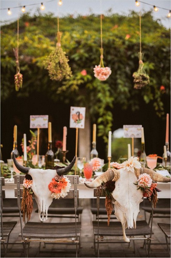 rustic wedding seat decor ideas