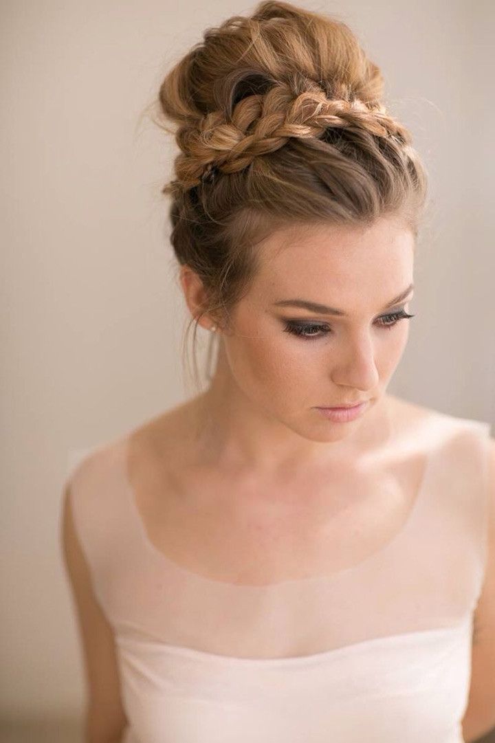 30 Top Knot Bun Wedding Hairstyles That Will Inspire(with 