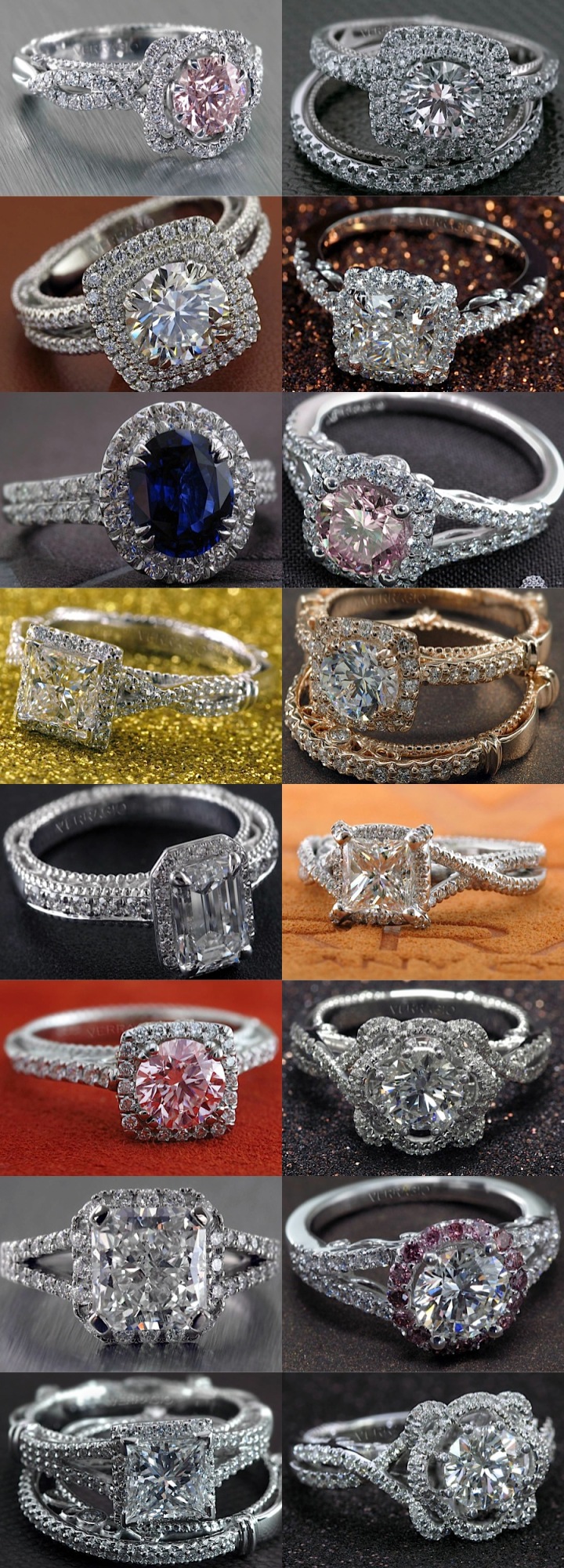 vintage engagement rings and wedding rings