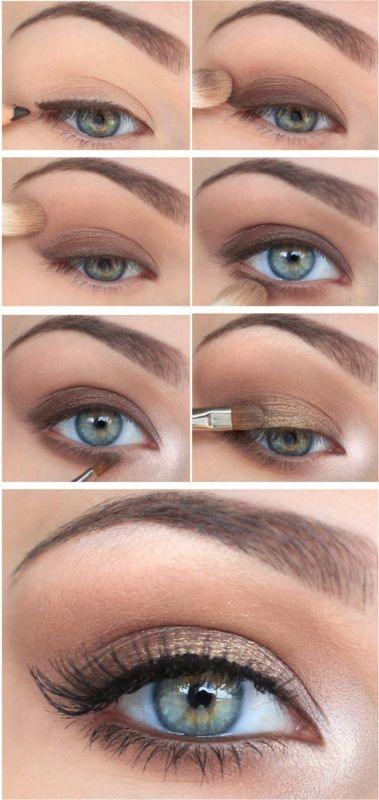wedding makeup looks - eye makeup tutorial