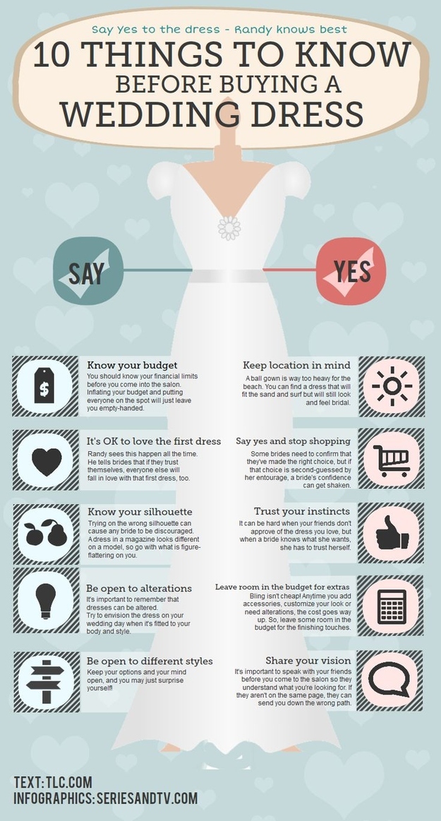 wedding tips - 10 things to know before buying a wedding dress