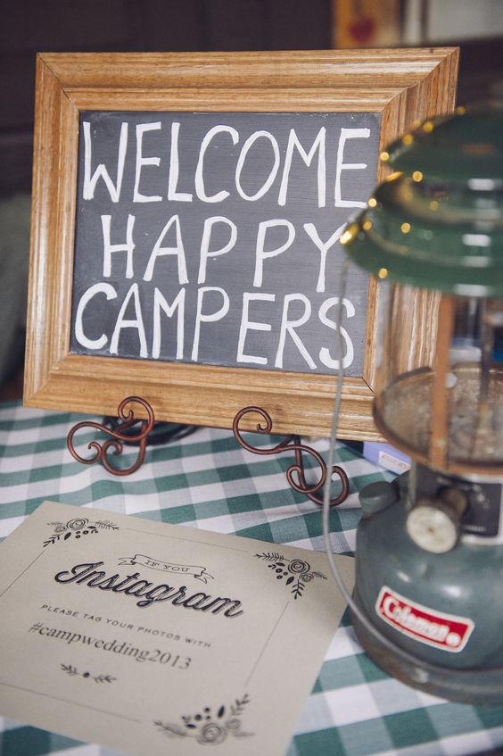 A Rustic Camp Wedding