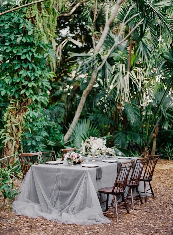 Ballerina themed stylized wedding with a powder blue and grey palette