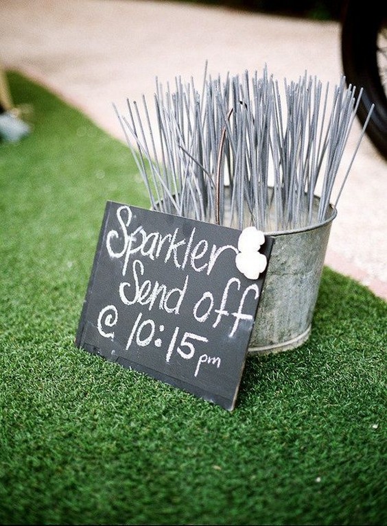 Beautiful effect for outdoor reception photos