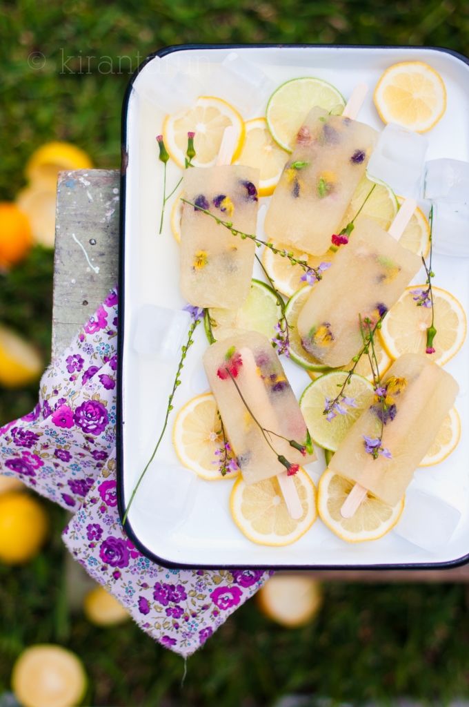 Citrus Margarita Spring Summer Popsicles