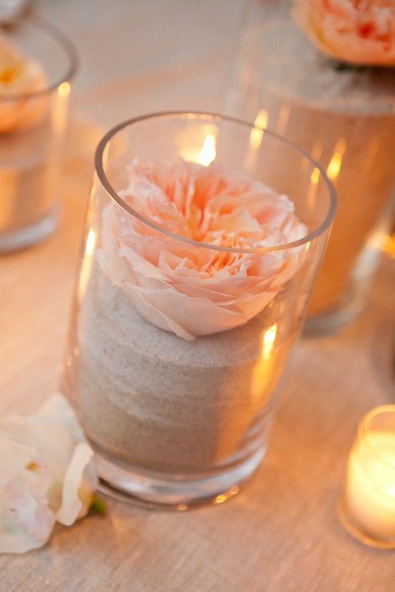 36 Amazing Beach Wedding Centerpieces 2024 2 Coral Pink Wedding Table Decor Ideas