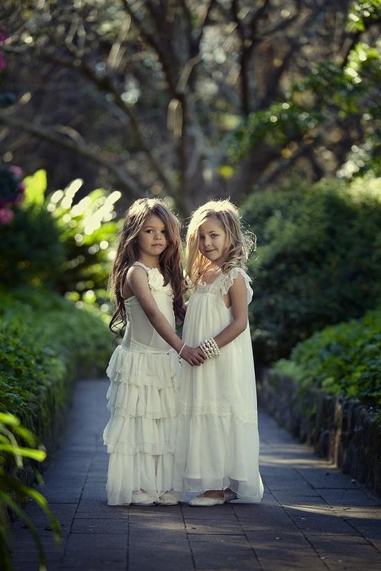 Cute Boho Flower Girl Dresses