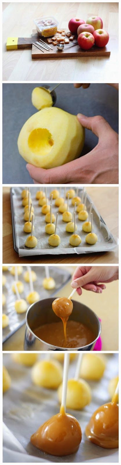 DIY Mini Caramel Apples